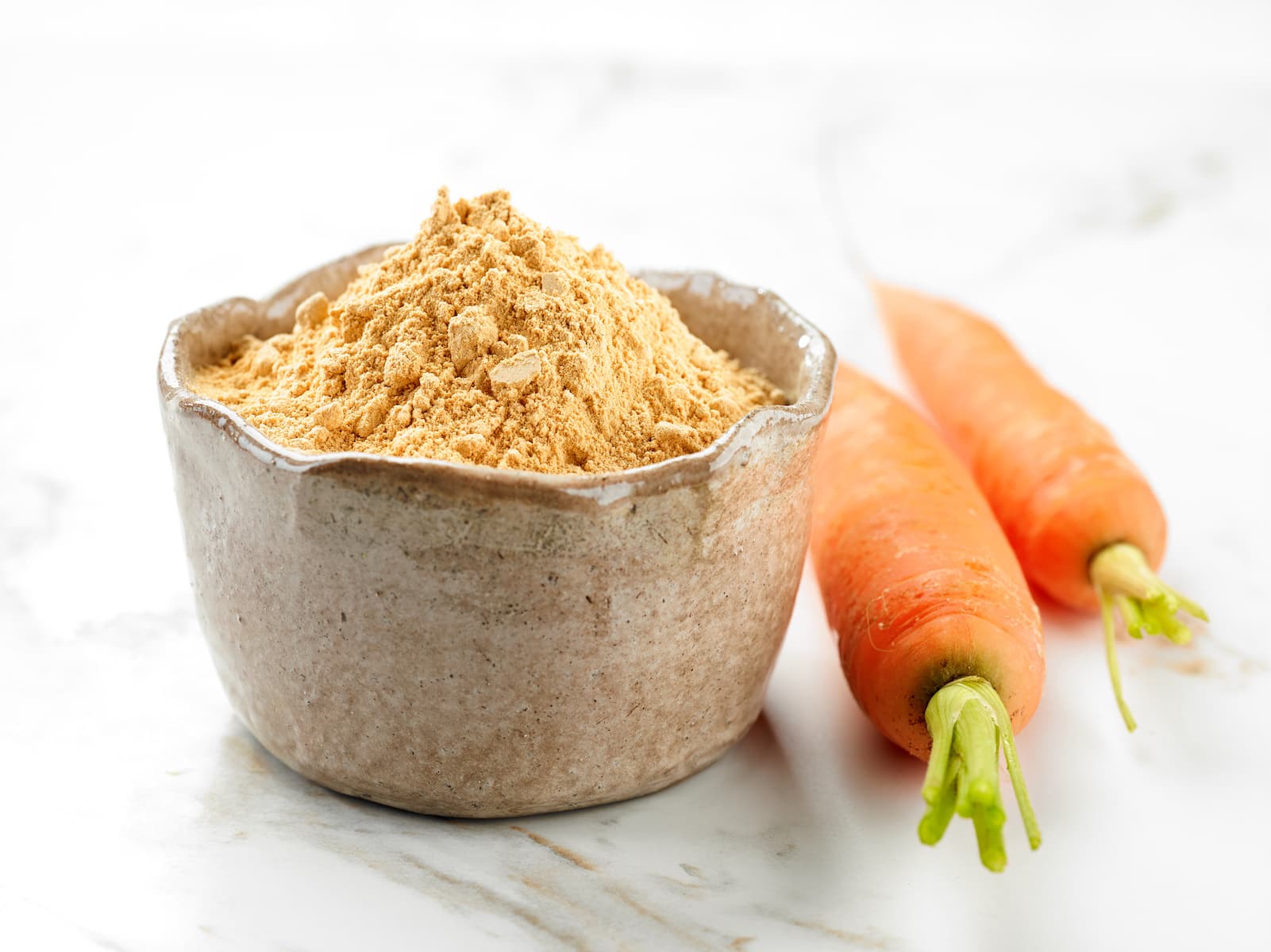 Carrot Powder — Powder format for bulk B2B ordering