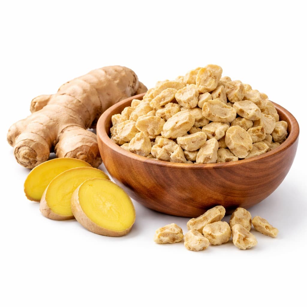 Ginger Chunks — Powder format for bulk B2B ordering