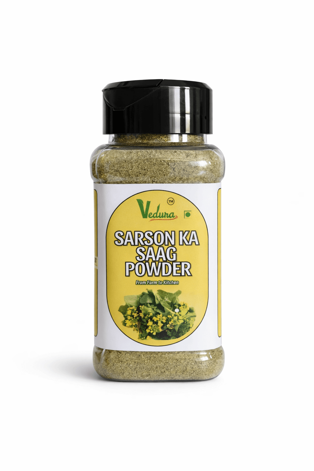 Vedura Foods Dehydrated Sarso Ka Saag Powder 50 g — Punjab's winter favourite — shelf-stable, simple, and always ready